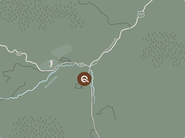 big sky quarry location on a graphical map
