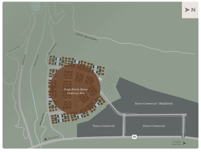 Big Sky Quarry Site Map - Single Family Homes Underway Now