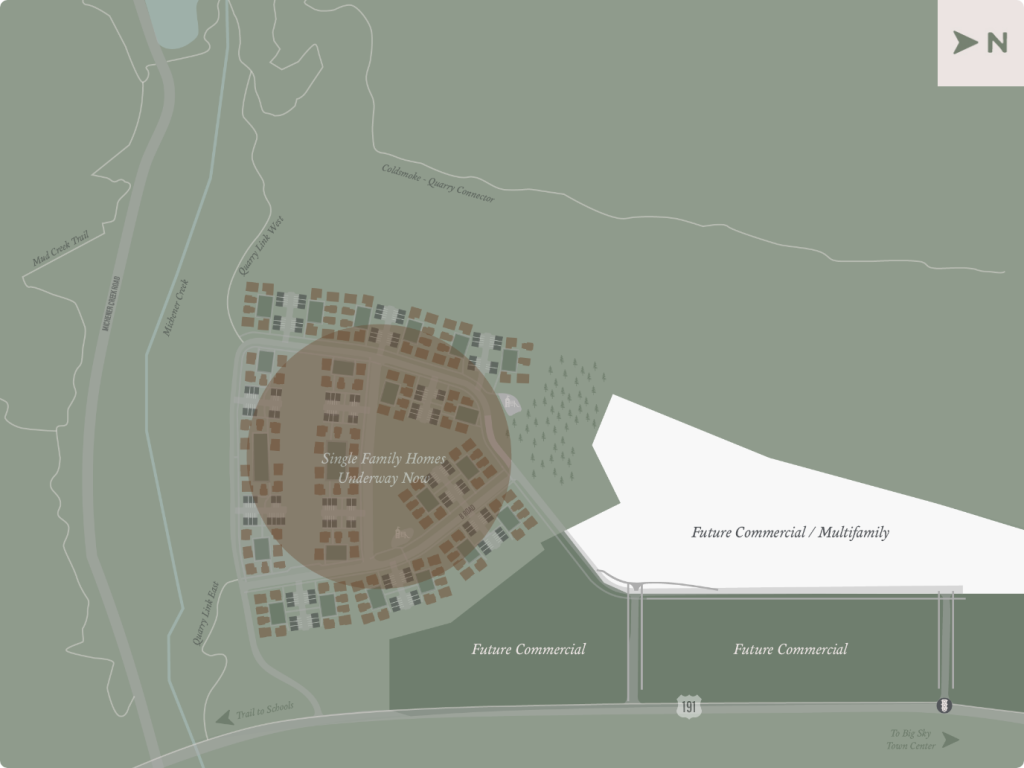 Big Sky Quarry Site Map - Future Commercial/Multifamily